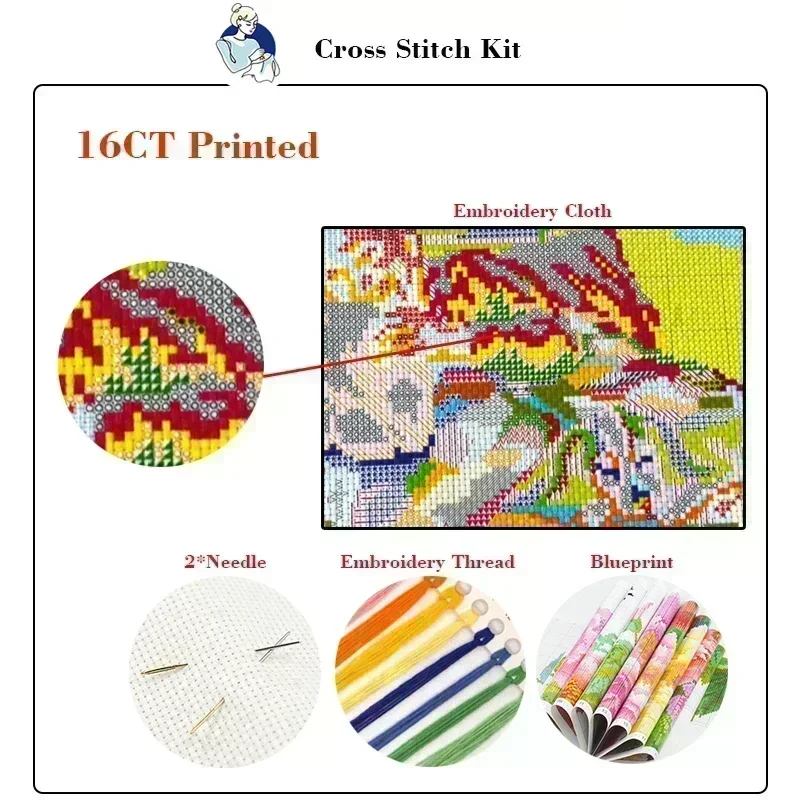 Joy Sunday Cross Stitch Kit Sn - đánh giá và giá Embroidery Meaning