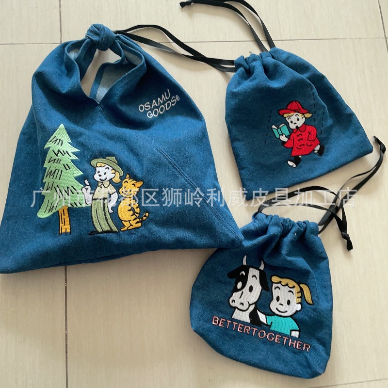 Hot OSAMU GOODS Series Fashion - đánh giá và giá Embroidery Bag