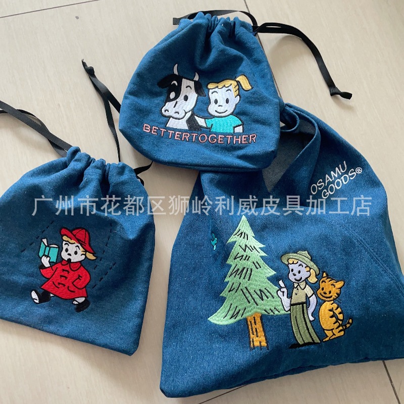 Hot OSAMU GOODS Series Fashion - đánh giá và giá Embroidery Bag