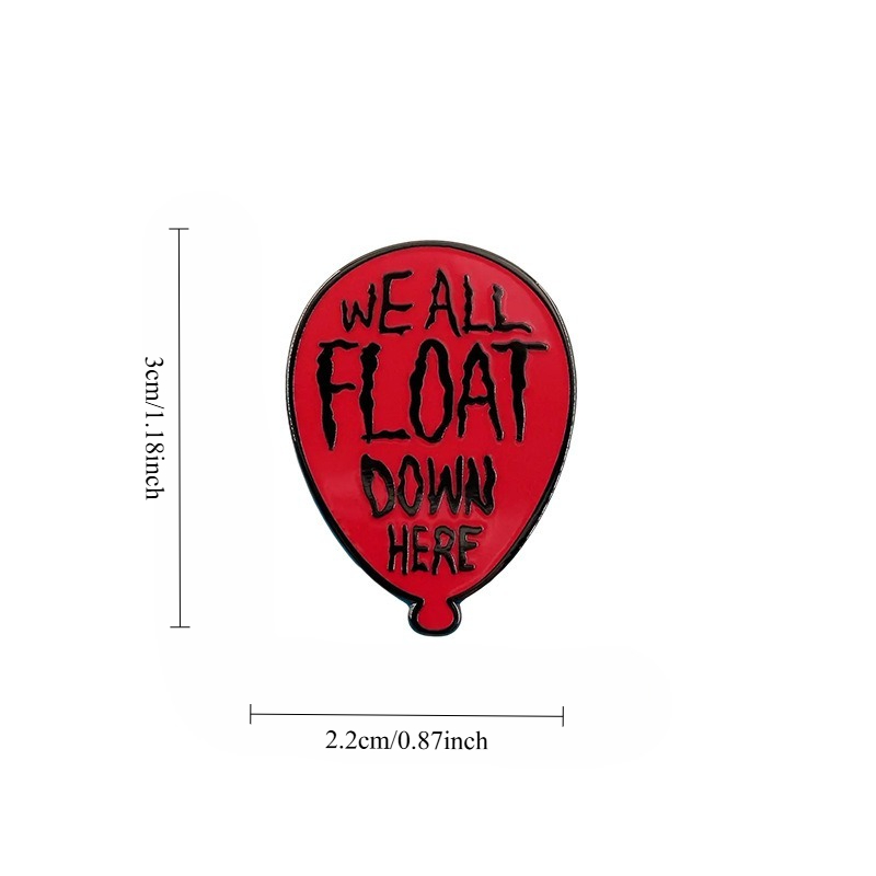 1pc Red Balloon Horror Movie E - đánh giá và giá Embroidery Bali