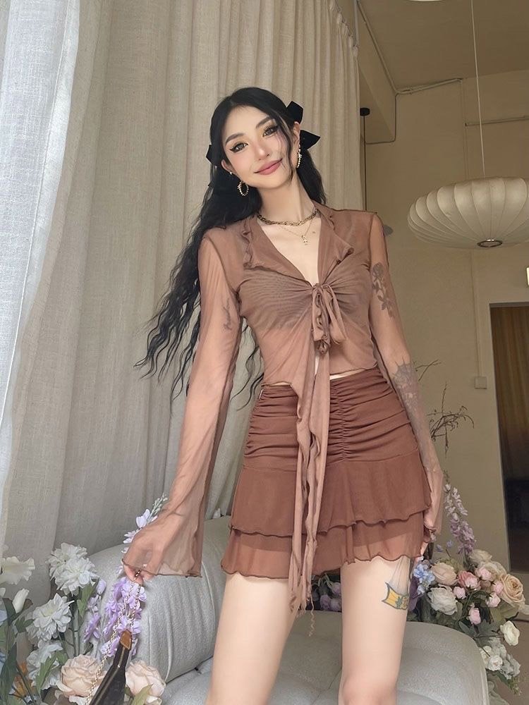 Long Flare Sleeve Blouses for  - đánh giá và giá Embroidery Online