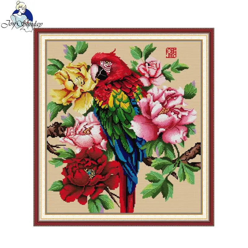 Joy Sunday Beautiful Parrot Pa - đánh giá và giá Embroidery Meaning