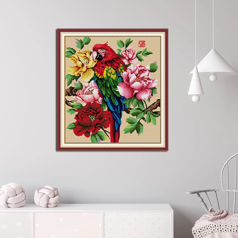 Joy Sunday Beautiful Parrot Pa - đánh giá và giá Embroidery Meaning