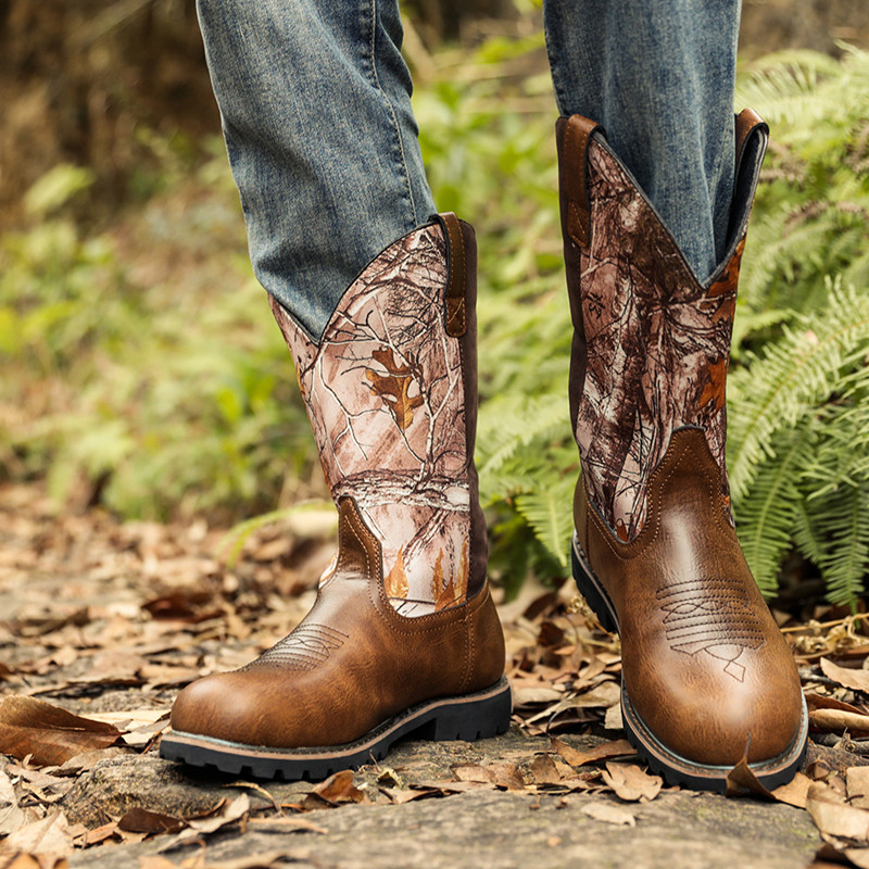 Large Size 48 Men's Boots Clas - đánh giá và giá Embroidery Garments