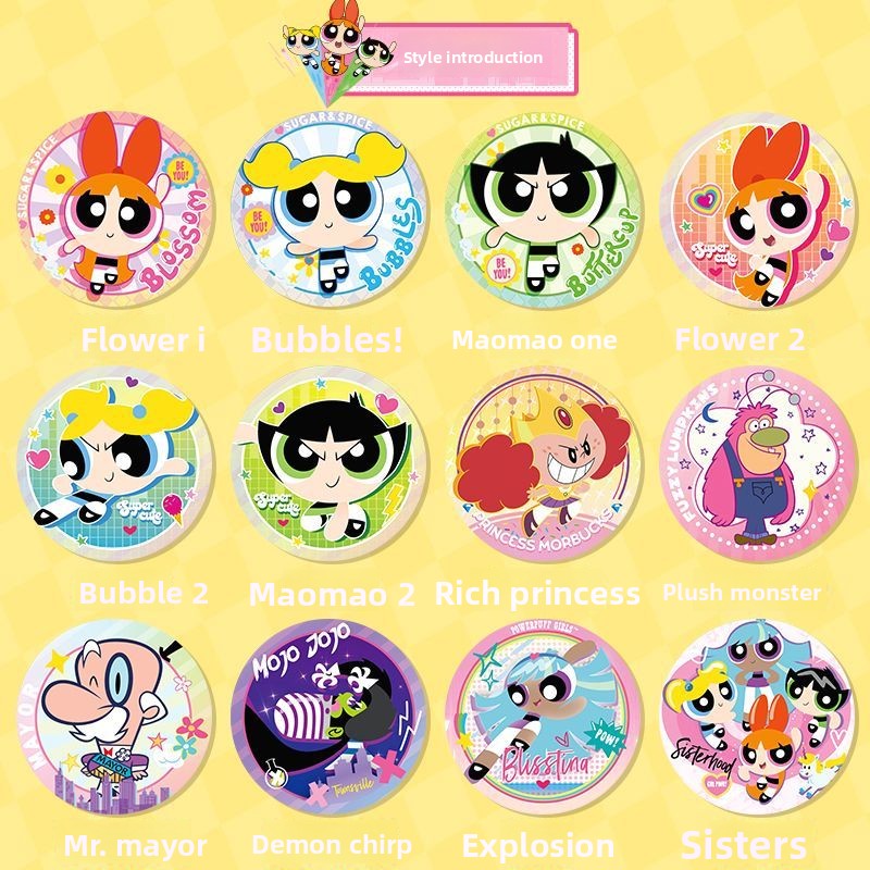 Full Box of Official Powerpuff - đánh giá và giá Embroidery Reddit
