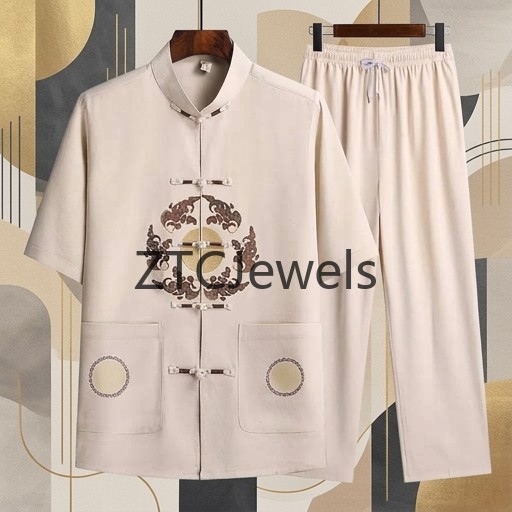 Traditional Chinese Kung Fu Su - đánh giá và giá Embroidery Cotton Shirt