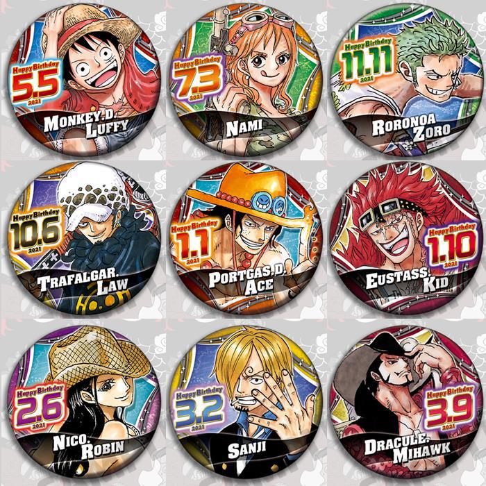 One Piece Anime Badge Pin Set  - đánh giá và giá Embroidery Reddit